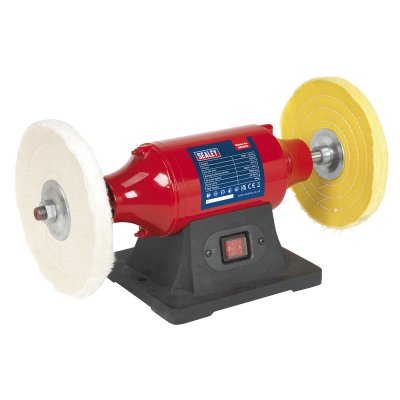 Sealey 200mm Bench Mounting Buffer Polisher 550W/230V