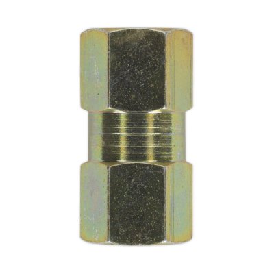 Sealey Female to Female Brake Tube Connector M10 x 1mm - Pack of 10