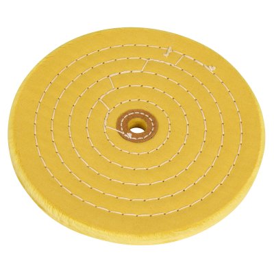 Sealey 200 x 16mm Buffing Wheel 16mm Bore - Coarse