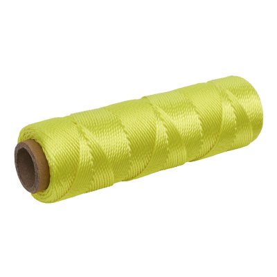 Sealey Braided Nylon Brick Line 76m - Yellow