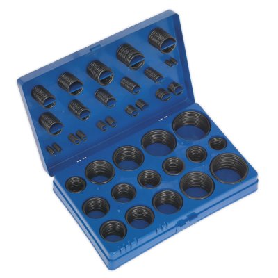 Sealey Imperial Rubber O-Ring Assortment 407pc