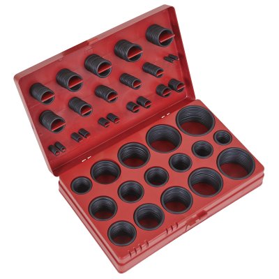 Sealey Rubber O-Ring Assortment 419pc