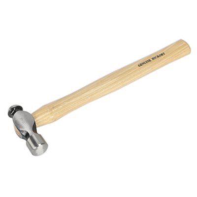 Sealey Premier Ball Pein Hammer with Hickory Shaft 12oz