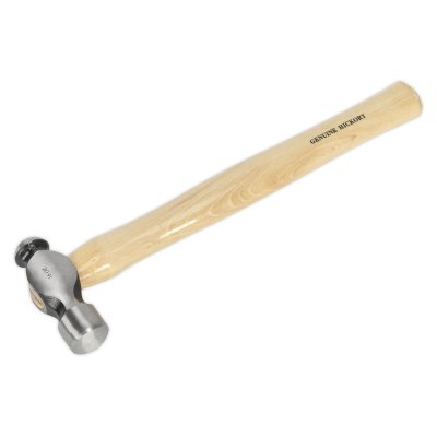 Sealey Premier Ball Pein Hammer with Hickory Shaft 1lb