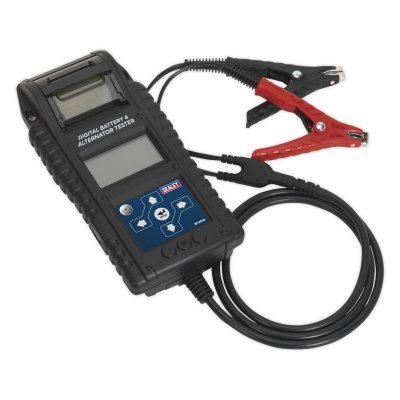 Sealey Digital Start/Stop Battery & Alternator Tester with Printer 6/12/24V