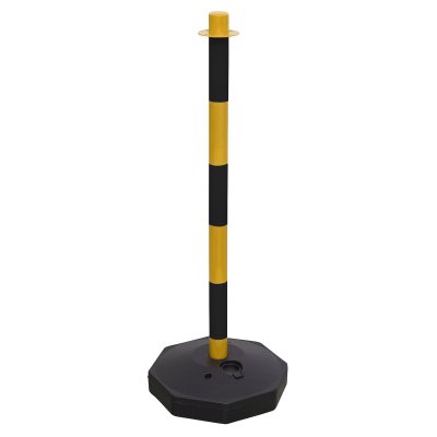 Sealey Post with Base - Black/Yellow