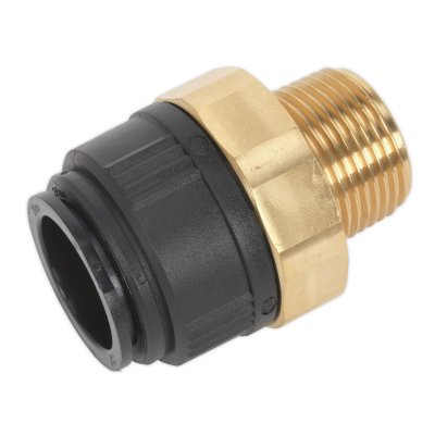 Sealey Speedfit Brass Straight Adaptor 28mm x 1