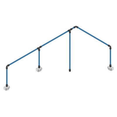 Sealey Speedfit 18m 3-Drop Air Supply System Kit