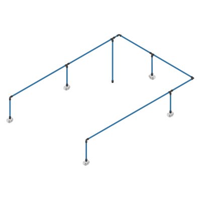 Sealey Speedfit 36m 5-Drop Air Supply System Kit