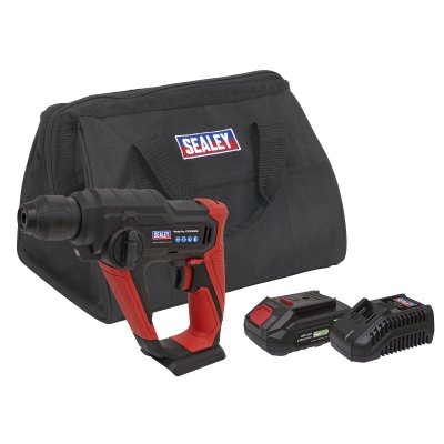 Sealey SV20 Series SDS Plus Cordless Rotary Hammer Drill Kit 20V 2Ah