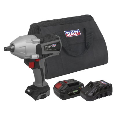 Sealey Premier SV20 Series Cordless Impact Wrench Kit 20V 4Ah