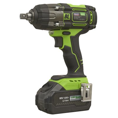 Sealey Cordless Impact Wrench 18V 4Ah Lithium-ion 1/2