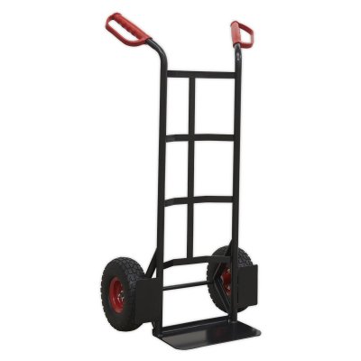 Sealey Premier Heavy-Duty Sack Truck with PU Tyres 250kg Capacity