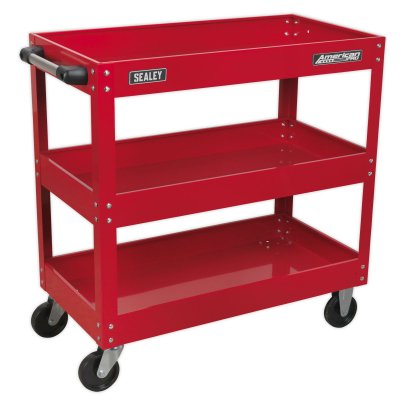 Sealey American PRO Heavy-Duty Workshop Trolley 3-Level