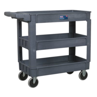 Sealey Composite Heavy-Duty Trolley 3-Level