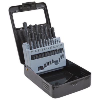 Sealey HSS Roll Forged Drill Bit Set 19pc