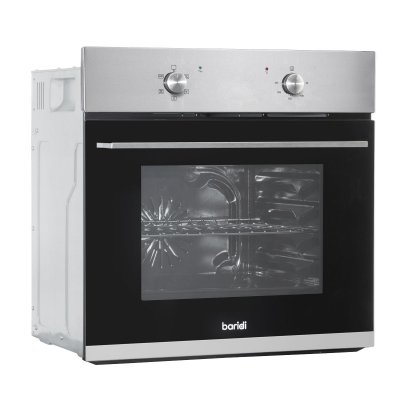 Sealey Baridi Integrated Fan-Assisted Electric Oven 60cm 55L Capacity - Black/Stainless Steel