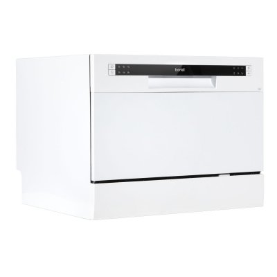 Sealey Baridi Tabletop Dishwasher 6 Place Settings 6.5L Capacity - White