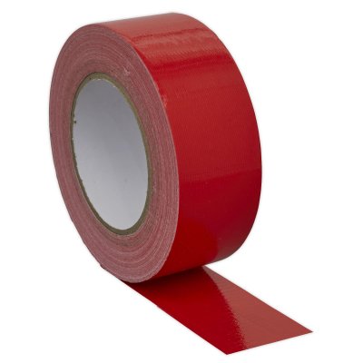 Sealey Duct Tape 50mm x 50m - Red