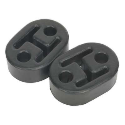 Sealey Exhaust Mounting Rubbers L60 x D41 x H20 - Pack of 2