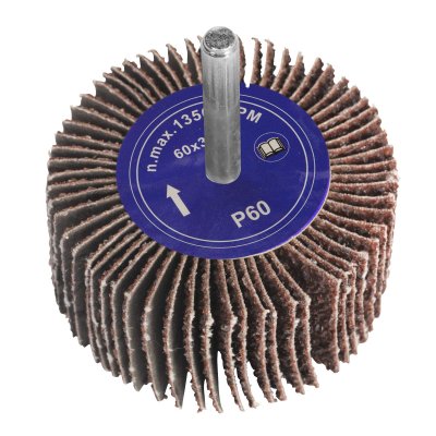 Sealey Abrasive Flap Wheel 60 x 30mm 60Grit 6mm Shaft