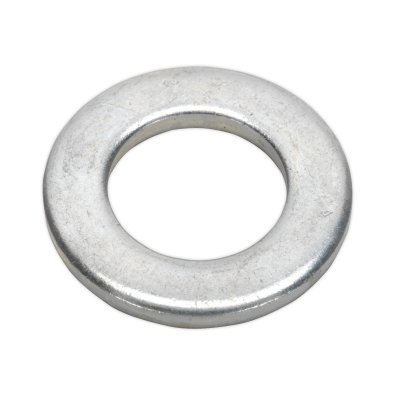 Sealey Zinc Plated Form A Flat Washer M16 x 30mm, DIN 125 - Pack of 50