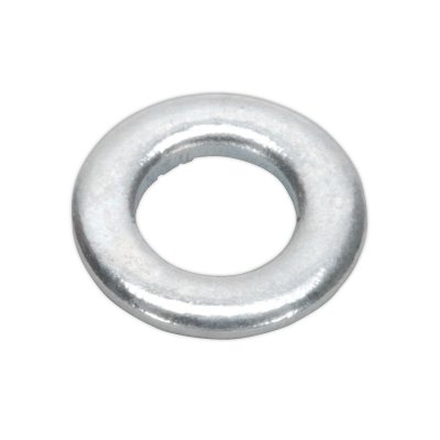 Sealey Zinc Plated Form A Flat Washer M5 x 10mm, DIN 125 - Pack of 100