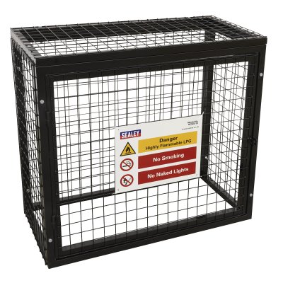 Sealey Gas Cylinder Safety Cage - 3 x 19kg