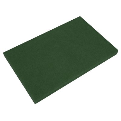 Sealey Worksafe Green Scrubber Pads 12 x 18 x 1