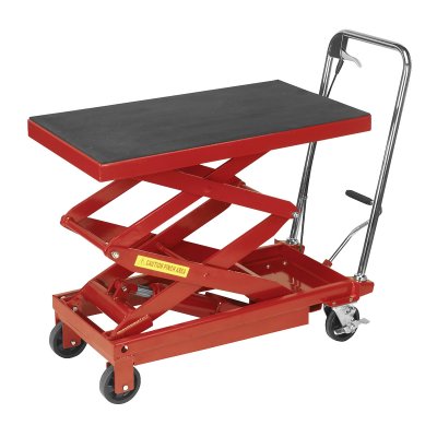 Sealey Hydraulic Scissor Lift Platform Table 300kg Capacity