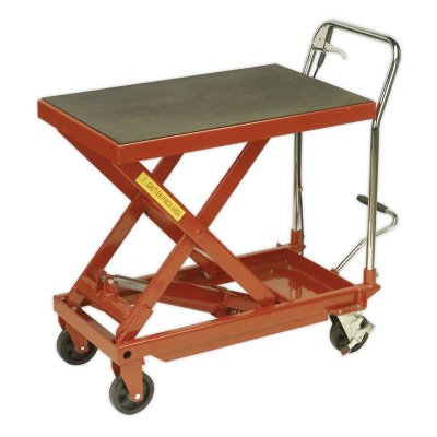 Sealey Hydraulic Scissor Lift Platform Table 500kg Capacity