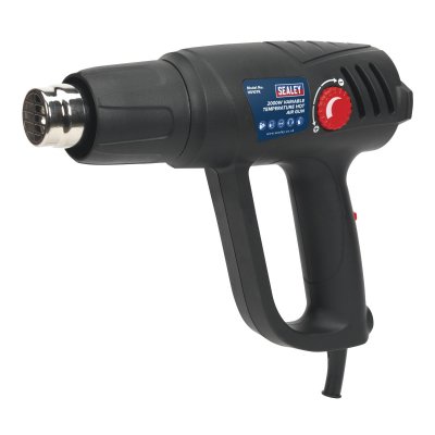 Sealey 2000W Variable Temperature Heat Gun Kit 50-450C/90-600C