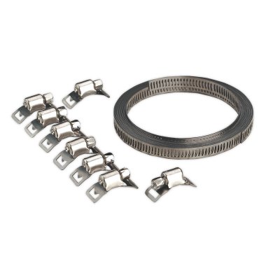 Sealey Self-Build Hose Clip Set 8mm Band Width