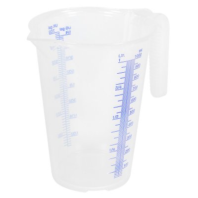 Sealey Translucent Measuring Jug 1L