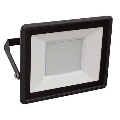 Sealey Extra-Slim Floodlight with Wall Bracket 50W SMD LED 230V