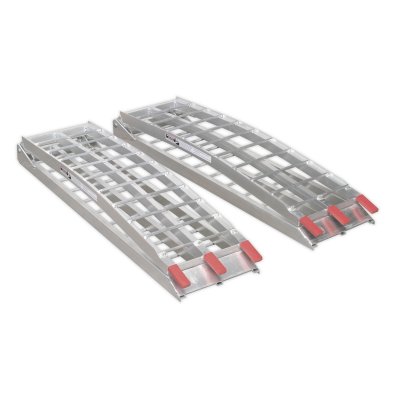 Sealey Aluminium Loading Ramps 680kg Capacity - Pair