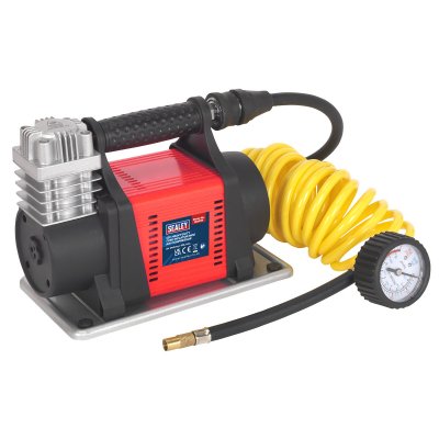 Sealey Heavy-Duty Tyre Inflator/Mini Air Compressor 12V