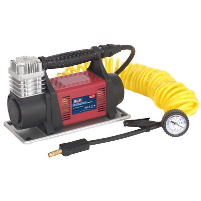 Sealey Heavy-Duty Tyre Inflator/Mini Air Compressor 12V