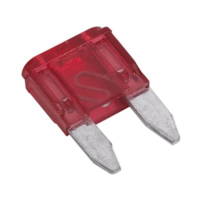 Sealey Automotive MINI Blade Fuse 10A - Pack of 50