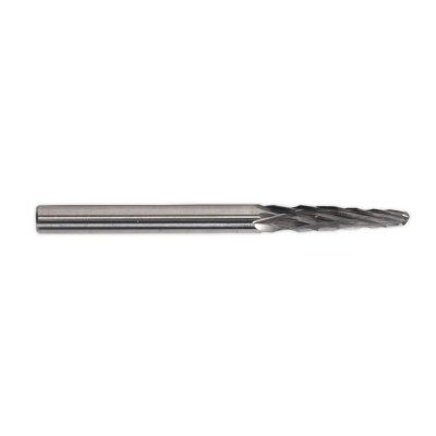 Sealey Micro Carbide Burr Ball Nose Taper 3mm - Pack of 3