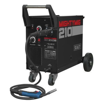 Sealey Professional Gas/Gasless MIG Welder with Euro Torch 210A