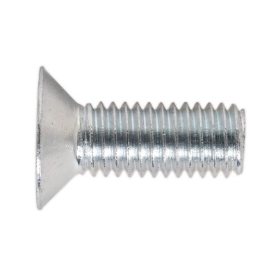 Sealey Zinc Plated Countersunk Pozi Machine Screw M8 x 20mm - Pack of 50