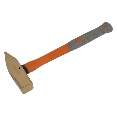 Sealey Premier Non-Sparking Cross Pein Engineer's Hammer 2.2lb