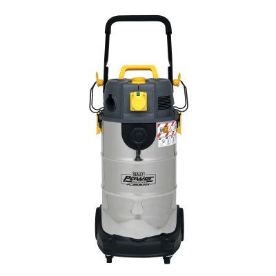 Sealey M Class Dust-Free Vacuum Cleaner Wet & Dry Stainless Steel Drum 38L 1100W/110V