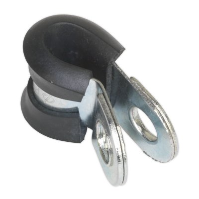 Sealey Rubber Lined P-Clip 6mm - Pack of 25