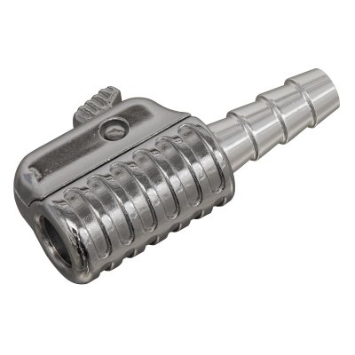 Sealey PCL Straight Swivel Tyre Inflator Clip-On Connector 8mm Bore