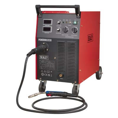 Sealey Professional MIG Welder 300A 415V 3ph with Binzel Euro Torch