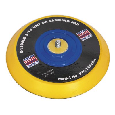 Sealey 145mm DA Backing Pad for Hook-and-Loop Discs 5/16