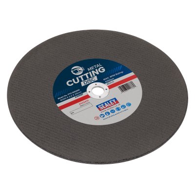 Sealey 300 x 3.2mm Flat Metal Cutting Disc 20mm Bore