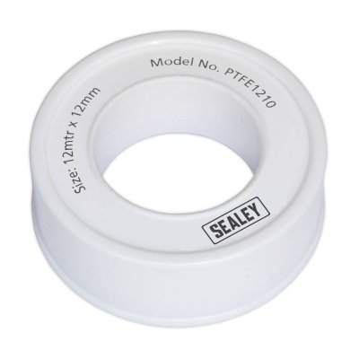 Sealey PTFE Thread Sealing Tape 12mm x 12m